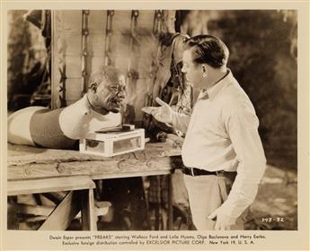 CINEMA) Group of 10 publicity stills from the movie Freaks